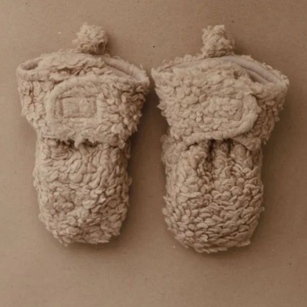 Chaussons bébé Oatmeal - 6-9 mois