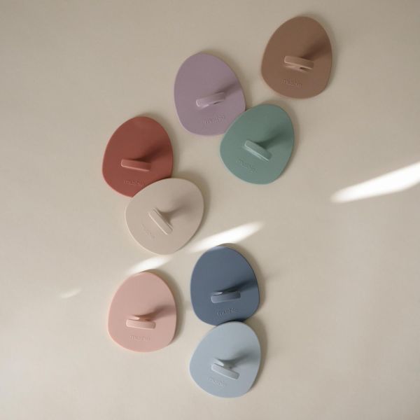 Brosse bébé pour croûtes de lait - Rose / Soft Lila