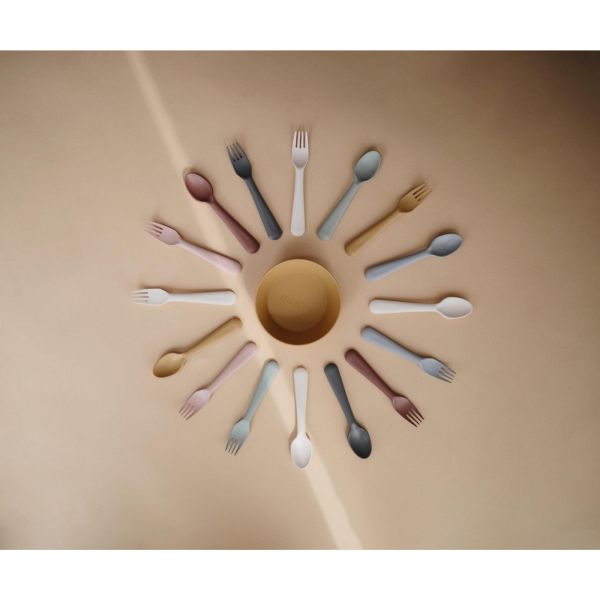 Set de couverts Cuillère & fourchette enfant - Blush