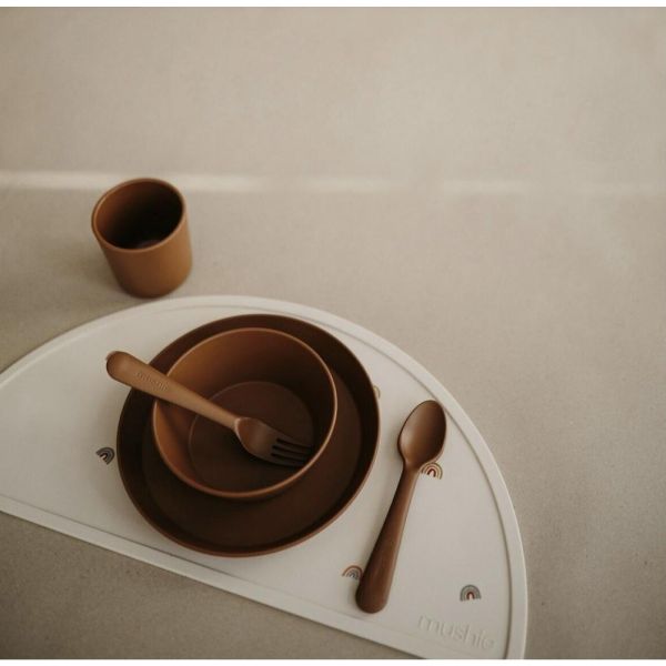 Set de couverts Cuillère & fourchette enfant - Caramel