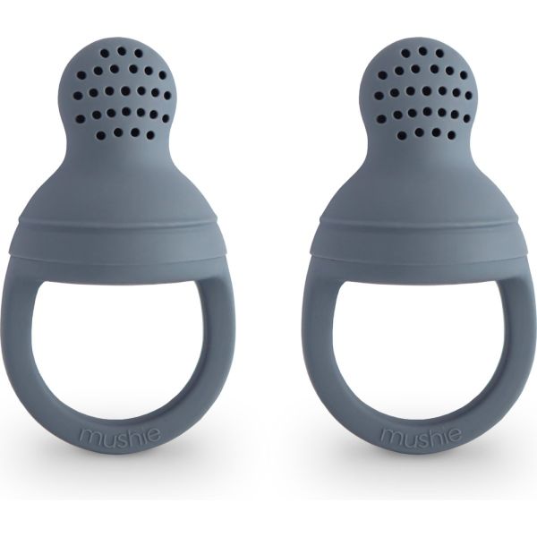 Lot de 2 sucettes grignoteuses silicone - Tradewinds