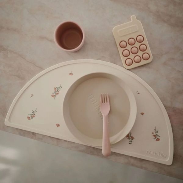 Coffret repas en silicone - Vanilla (5 pièces)