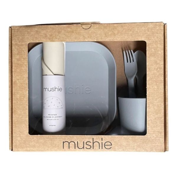Coffret repas en silicone - Cloud (5 pièces)