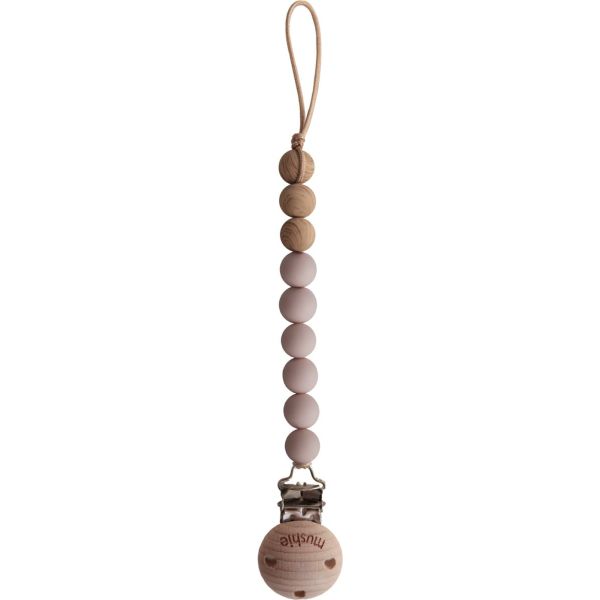 Attache sucette Eva - Blush
