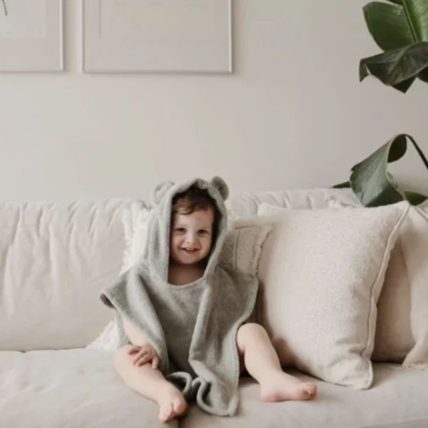 Poncho ours - Moss