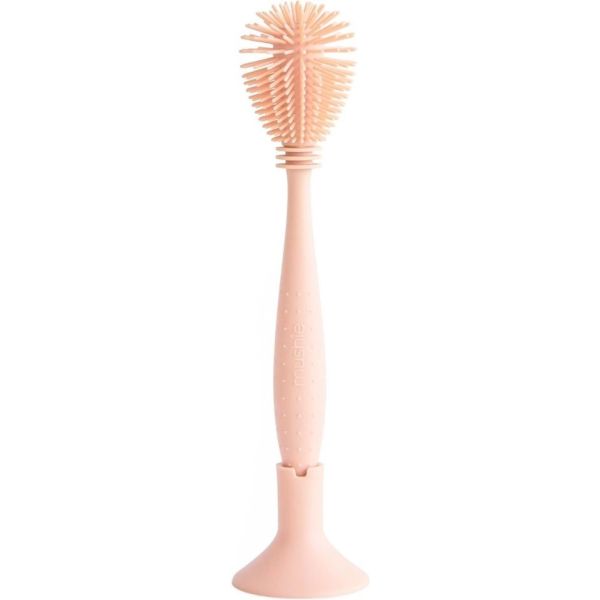 Goupillon biberon en silicone - Blush