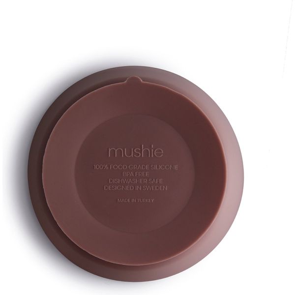 Bol ventouse en silicone - Cloudy Mauve