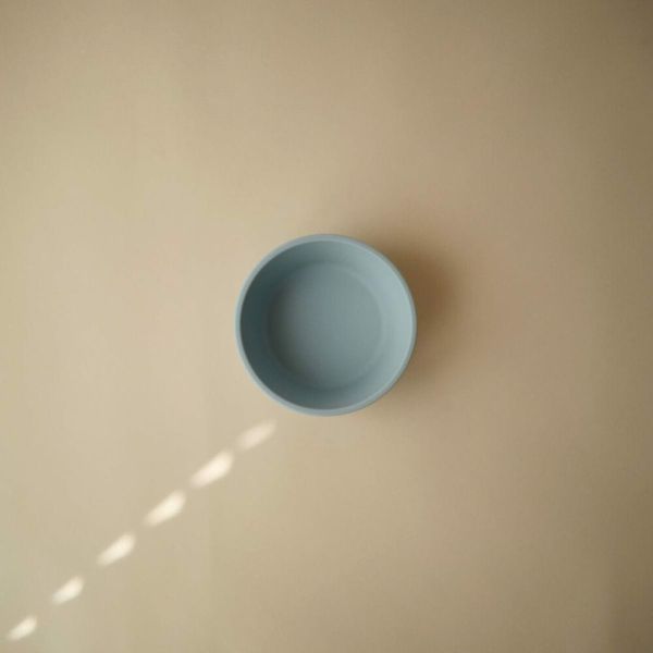 Bol ventouse en silicone - Powder Blue