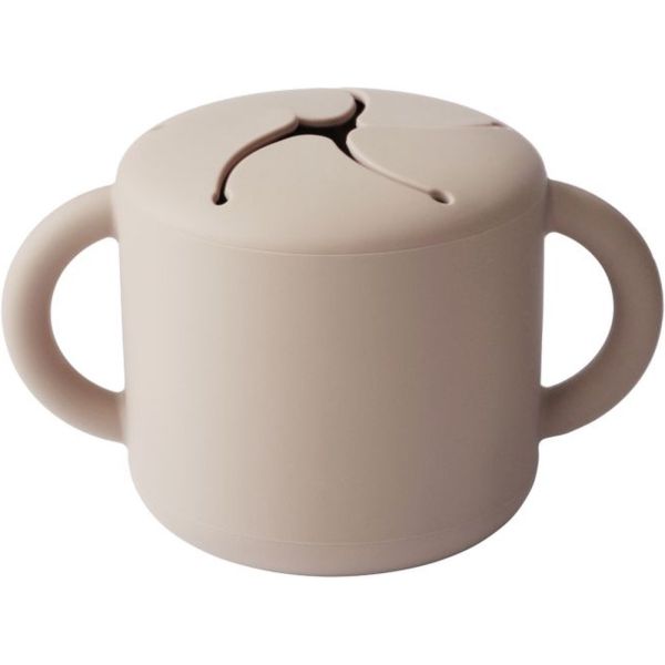 Boîte à goûter en silicone avec poignées - Shifting Sand