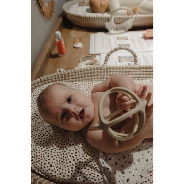 Anneau de dentition balle - Beige Sable