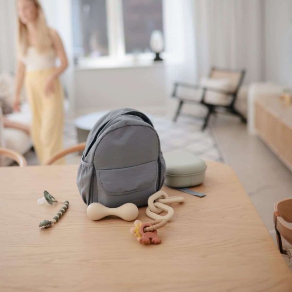 Anneau de dentition en forme de chaîne - Beige sable