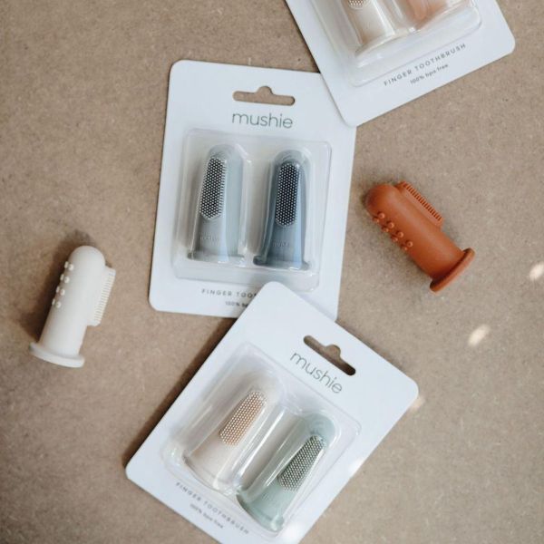 Lot de 2 brosse à dents bébé - Shifting sand / Cambridge blue