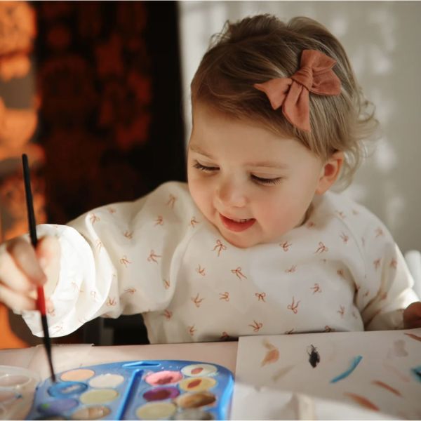 Bavoir avec manches Bows
