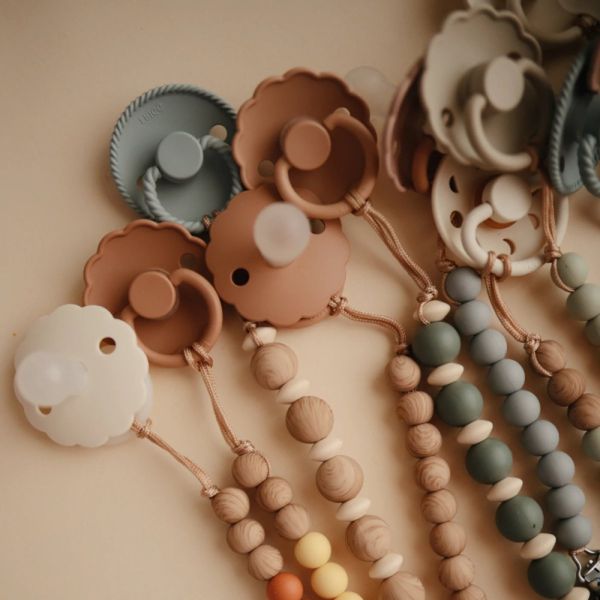 Attache sucette Luna - Blush