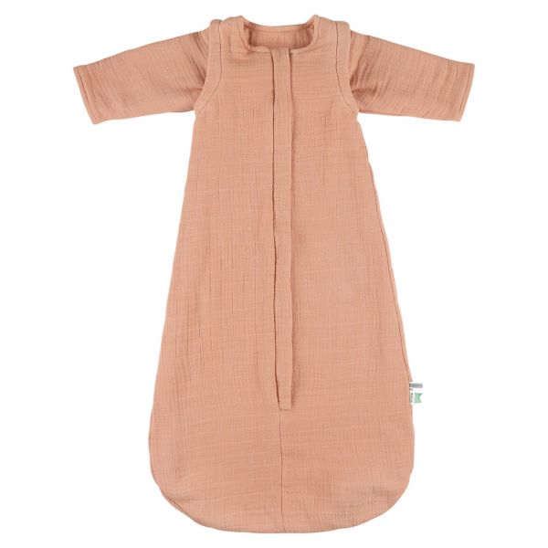 Gigoteuse été en mousseline Bliss Coral - 90 cm