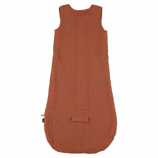 Gigoteuse été en mousseline Bliss Rust - 90 cm