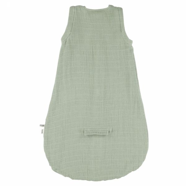Gigoteuse été en mousseline Bliss Olive - 70 cm