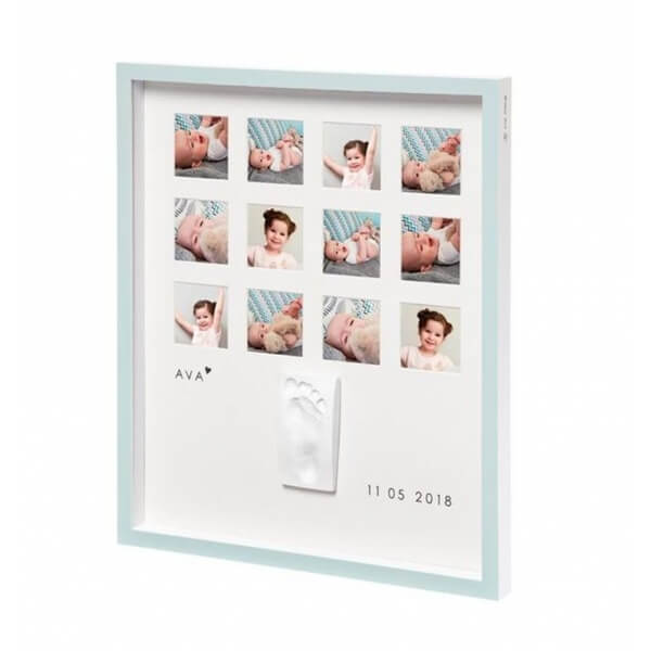 Baby Art Cadre Ma Premiere Annee Blanc Bleu Made In Bebe Baby Art Cadre Ma Premiere Annee Blanc Bleu Made In Bebe