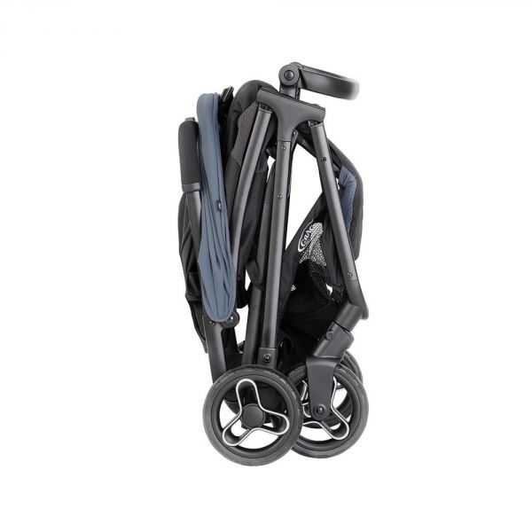 Poussette duo Myavo Stormy + siège auto SnugLite Midnight