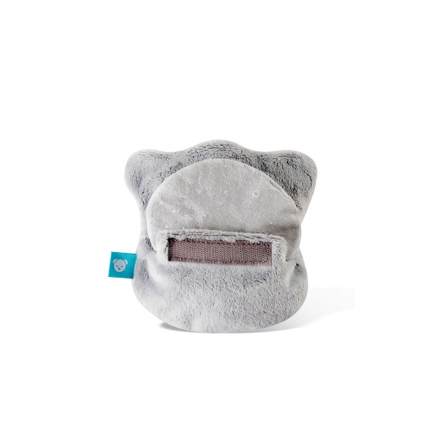 Bouillotte ourson grise