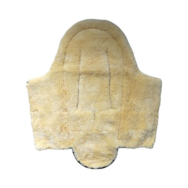 Chancelière pour siège-auto bébé en peau d'agneau NAADJA - Sable