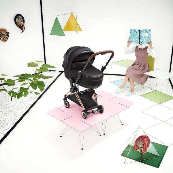 Nacelle pliable poussette Mios 4 / Coya 2 Peach Pink