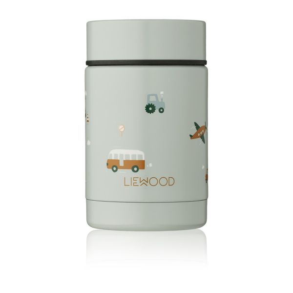 Lunch box isotherme Nadja 250 ml Vehicles Dove Blue mix