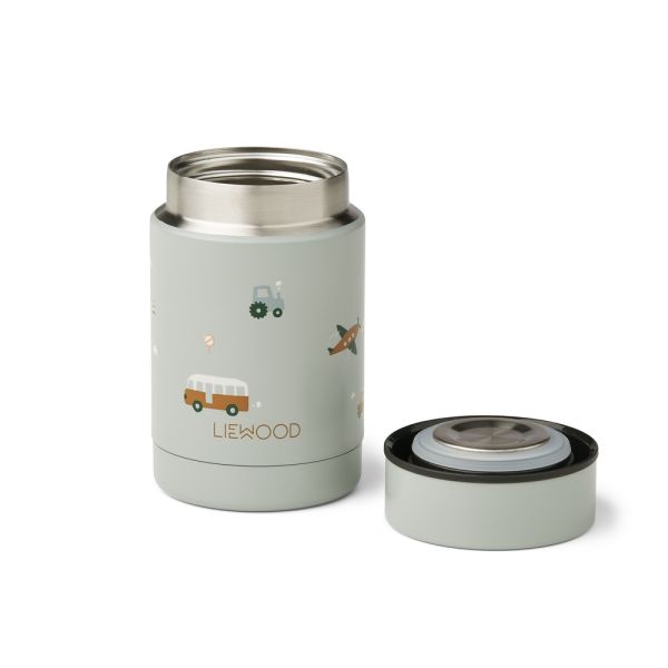 Lunch box isotherme Nadja 250 ml Vehicles Dove Blue mix