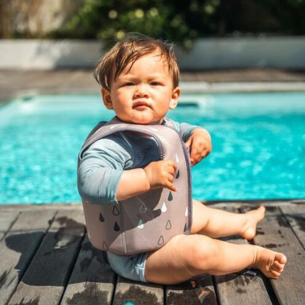 Gilet de natation évolutive en néoprène Sand 18-36 mois