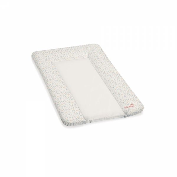 Matelas à langer Lilly Soft Swirl 52 x 72 cm - Blanc