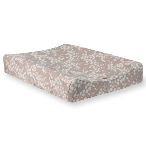 Housse de matelas à langer Natural - Blossom