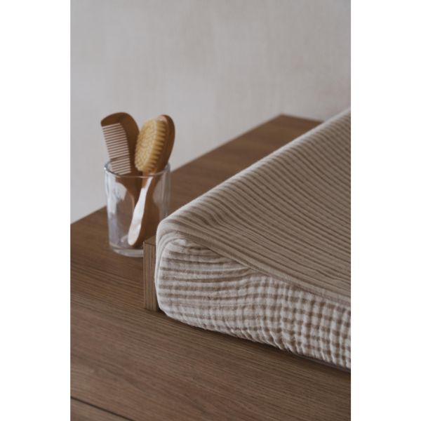 Housse de matelas à langer Natural - Stripes