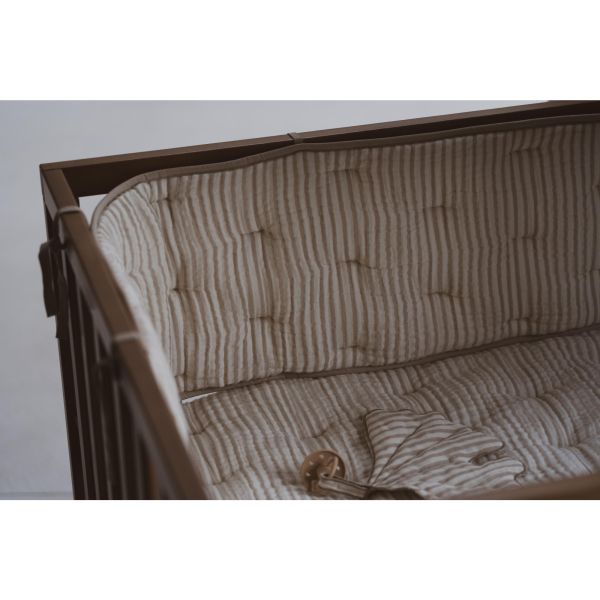 Tour de parc / lit Natural - Stripes
