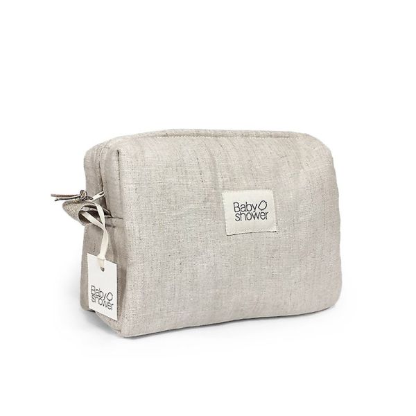 Trousse de toilette Camila Lino Beige