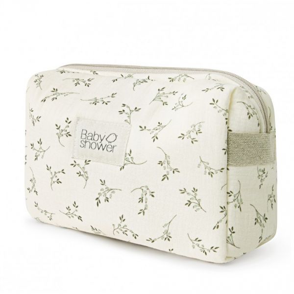 Trousse de toilette Camila Olive Bloom Vert