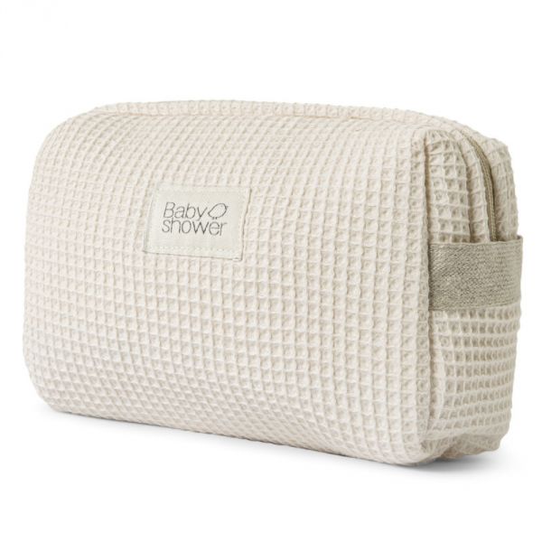 Trousse de toilette Camila Waffle Cloud Beige