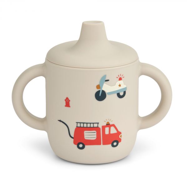 Tasse d'apprentissage 150ml Neil Emergency vehicle / Sandy
