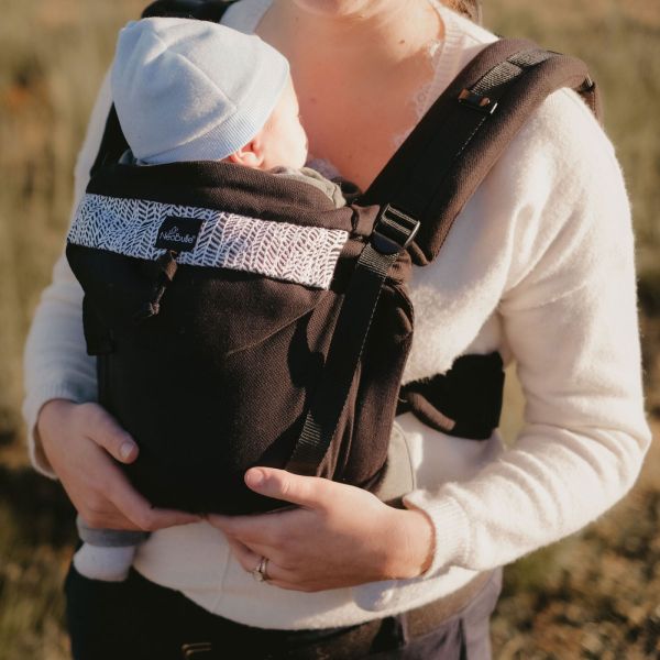 Porte bébé Néo Préformé Ébène
