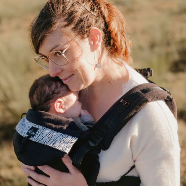 Porte bébé Néo Préformé Ébène