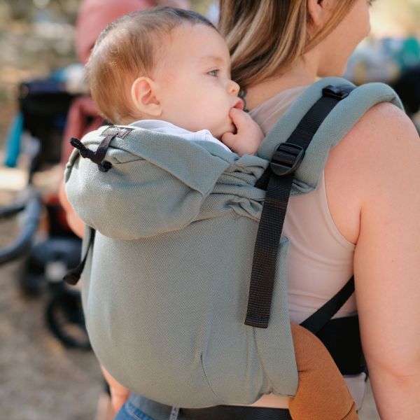 Porte bébé Néo Préformé Eucalyptus