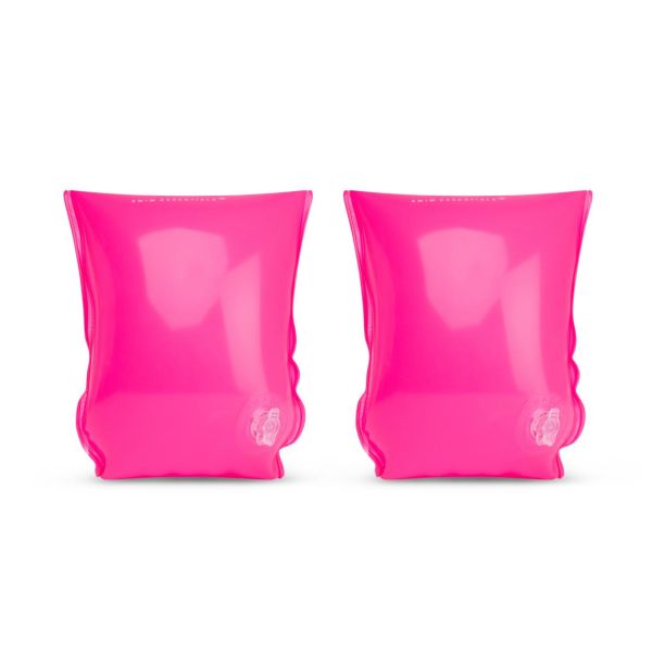 Brassards piscine enfant 0-2 ans - Rose néon