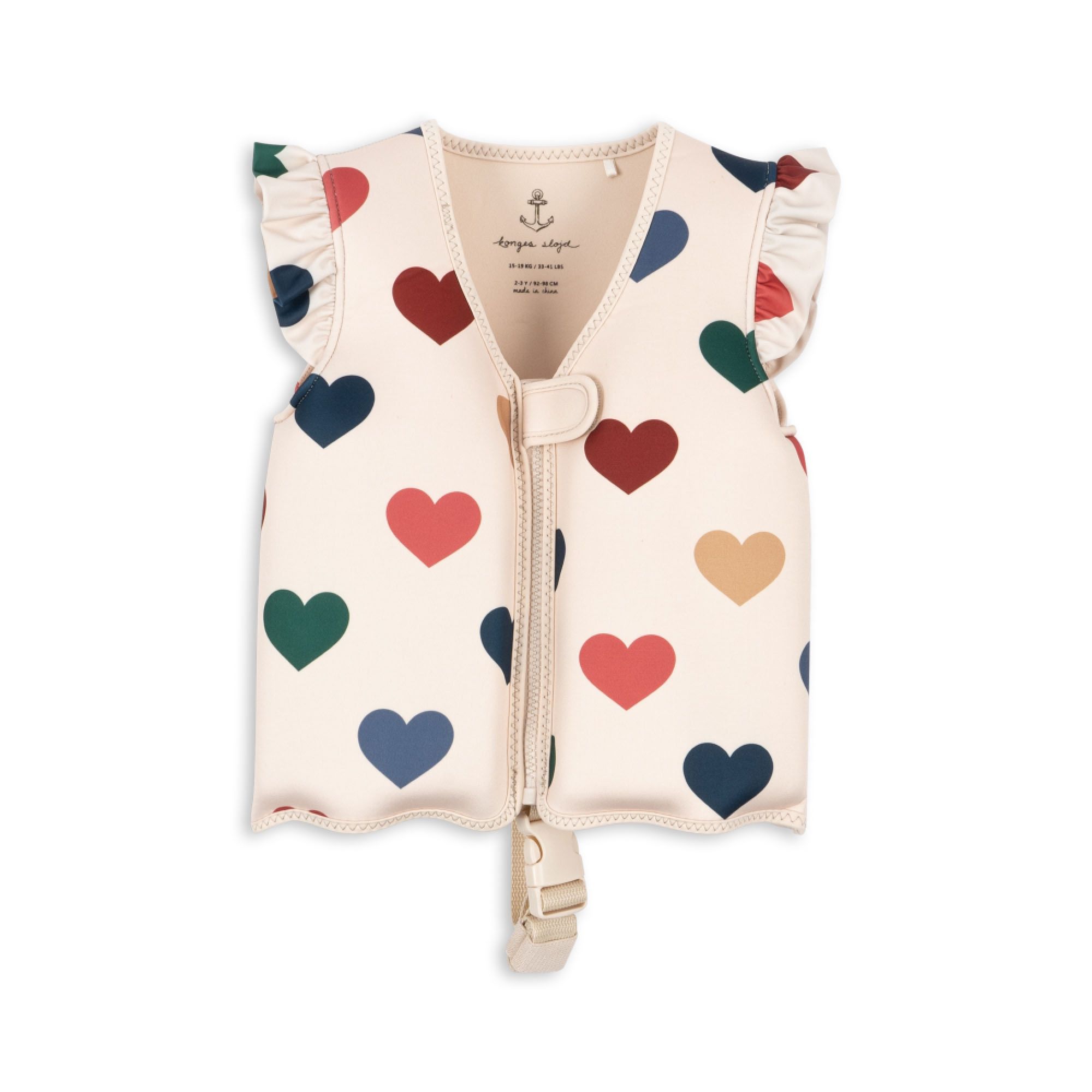 Gilet de Natation Enfant Vert - Flotteurs Amovibles