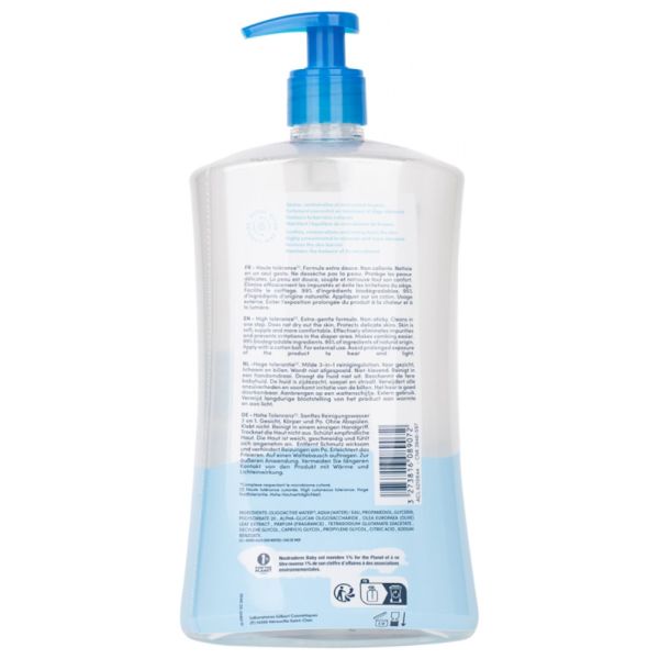 Eau nettoyante douceur 3 en 1 - 1L