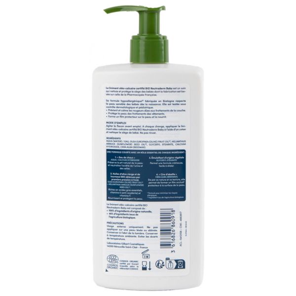 Liniment Oléo-Calcaire Bio 480 ml