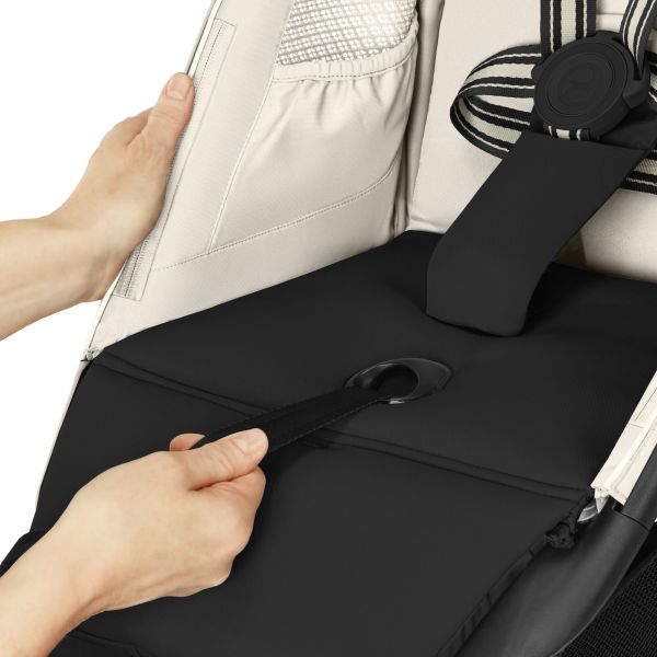 Poussette Avi Spin 3 roues tout-terrain et running Moss Green