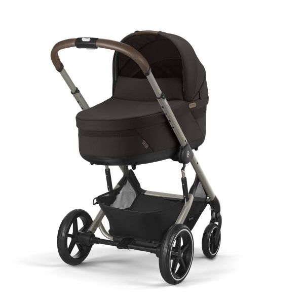 Nacelle Cot S Lux Chocolate Brown