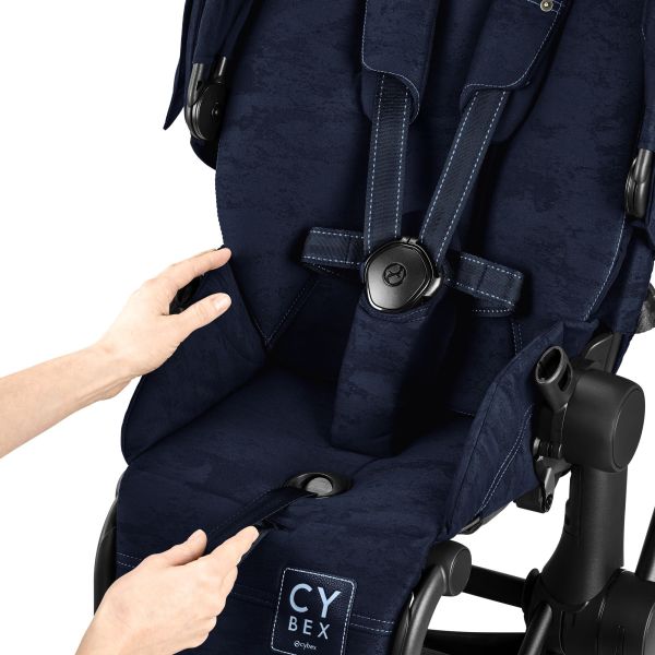 Habillage de siège Priam 4 et e-Priam 2 Rebellious Luxury Denim Blue