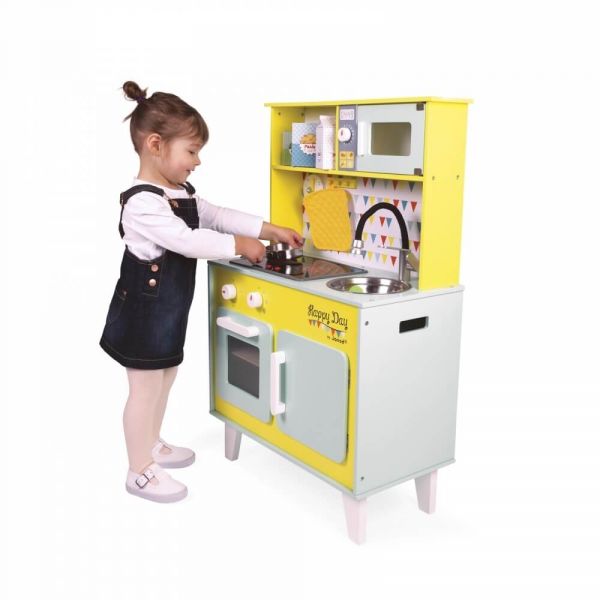 Grande cuisine enfant en bois Happy Day