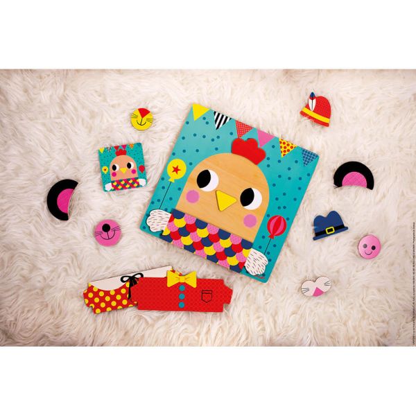 Jeu magnétique pour enfant Créer ton personnage