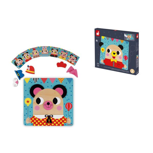 Jeu magnétique pour enfant Créer ton personnage